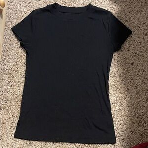 a new day Black Short Sleeve Tee